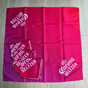 Pack of 4 Pink Ombré Corona Branded Bandana